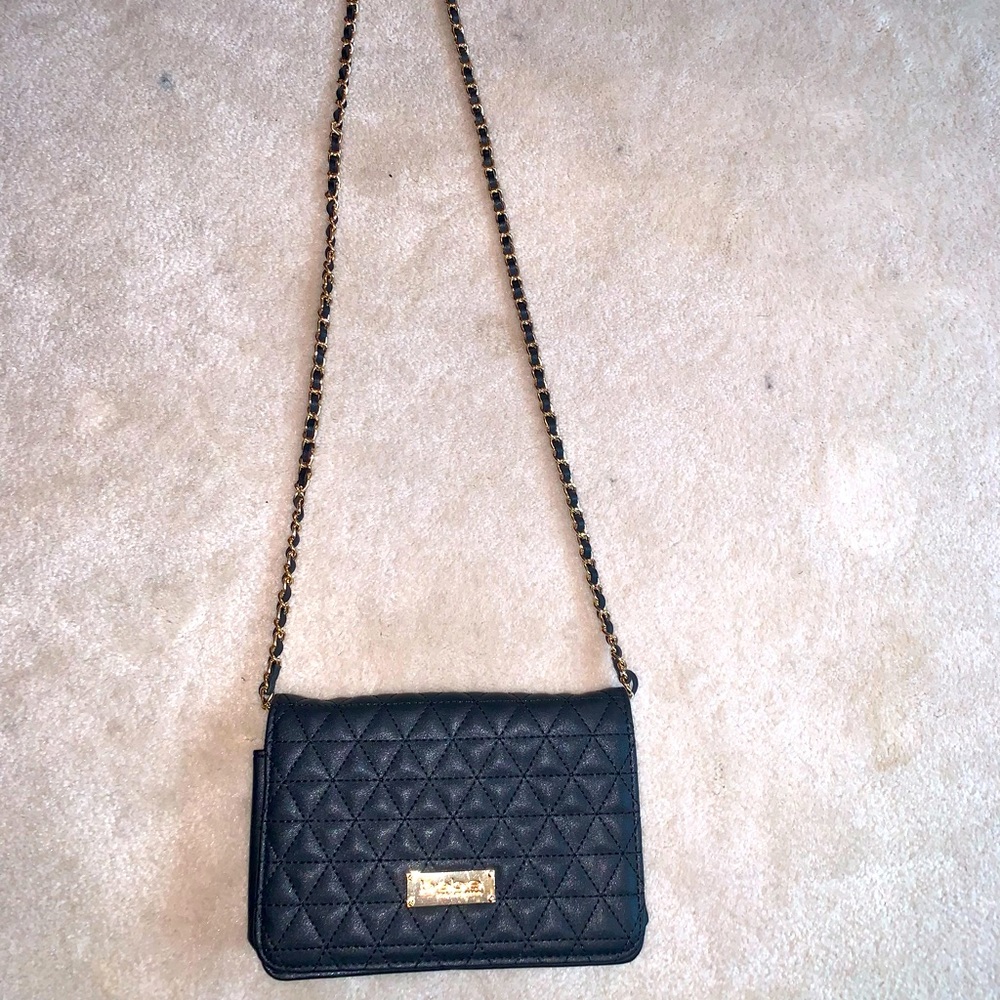 Bebe Crossbody Black Purse